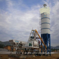 Export to Lesotho HZS90 Stationary Concrete Batching Plant